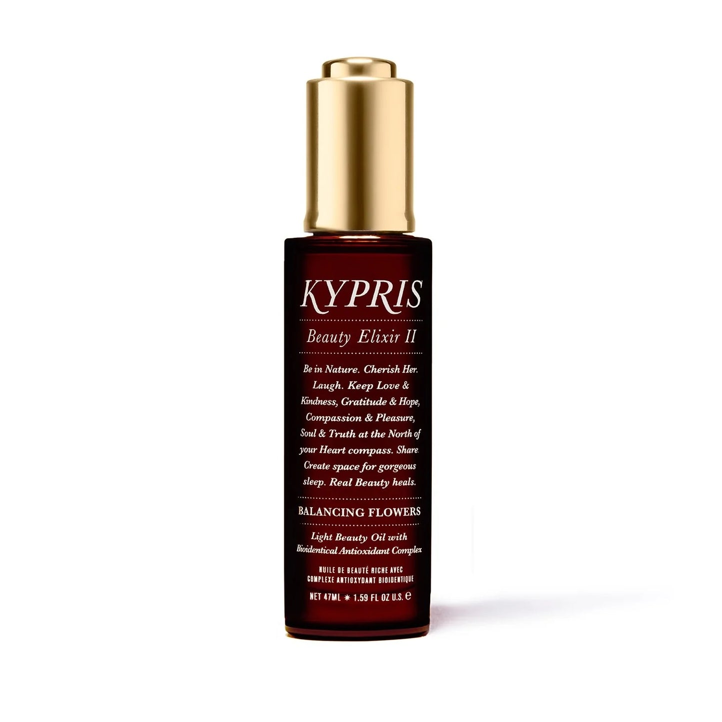 Kypris Beauty Elixir II: Balancing Flowers - Balancing Moisturizing Face Oil