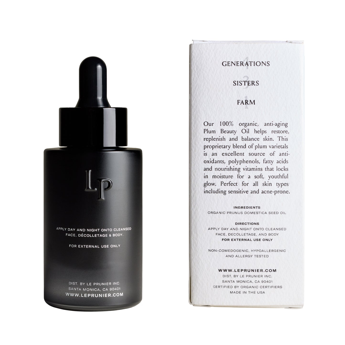 Le Prunier Plum Beauty Oil