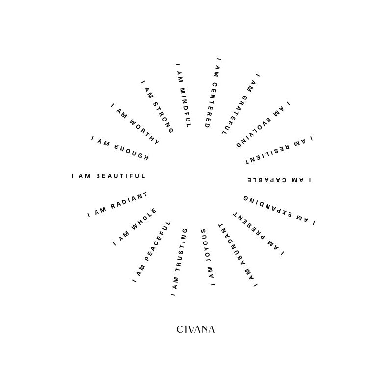CIVANA Affirmation Tee